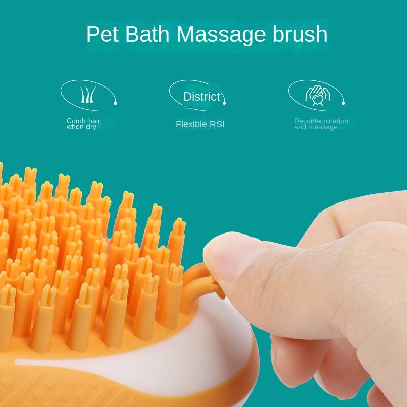 2-in-1 Pet Bath & Massage Brush – photo 10