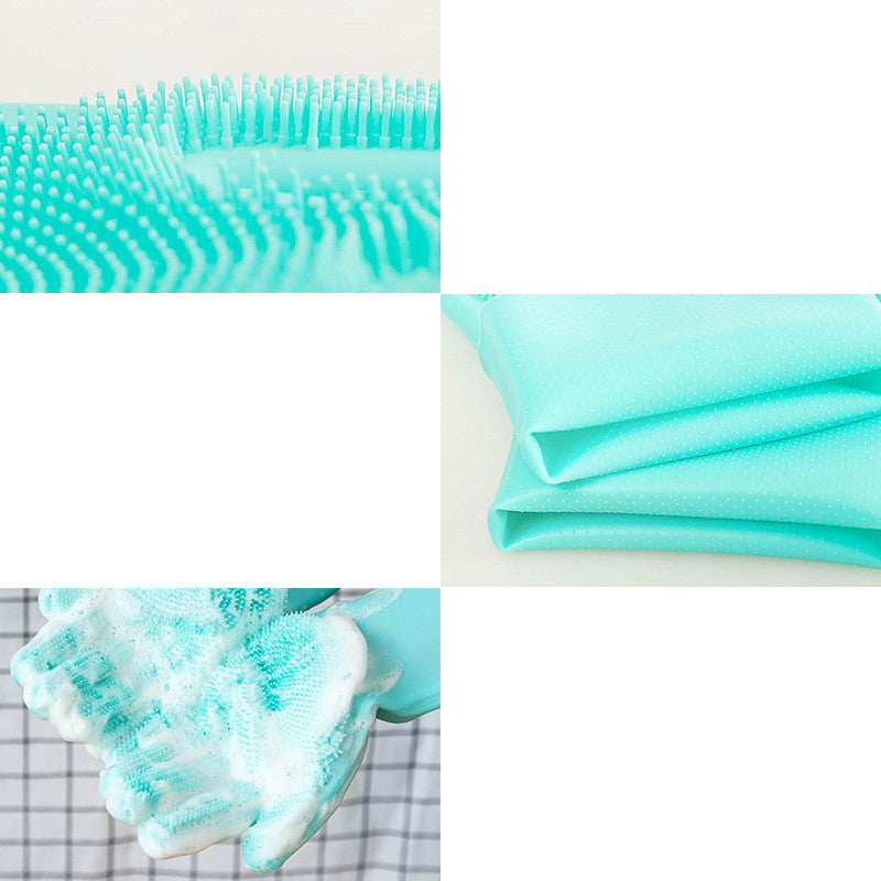 Silicone Pet Grooming Glove – photo 3