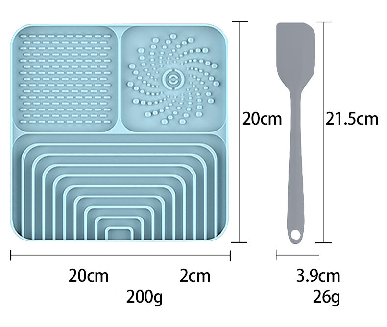 Silicone Lick Mat with Suction Cups – photo 6