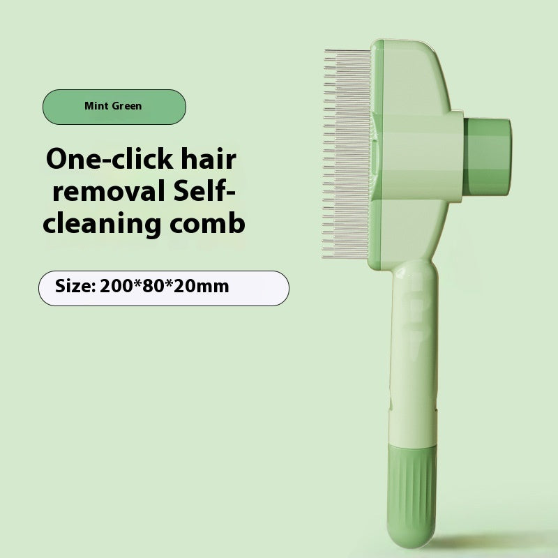 Pet Comb with One-Click Hair Release – photo 5