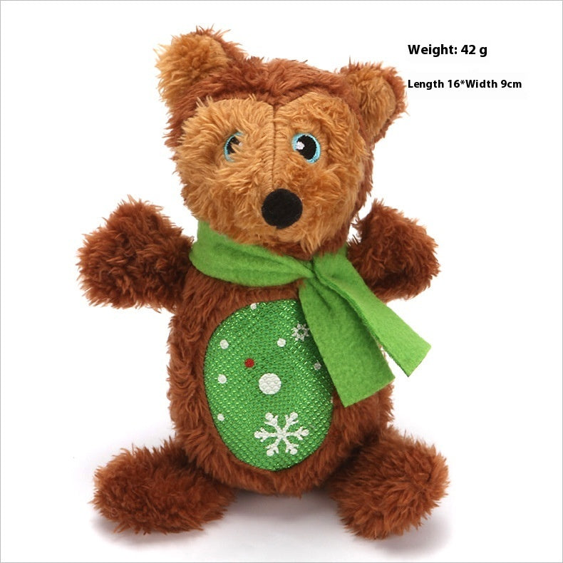 Christmas Squeaky Plush Pet Toy – photo 13