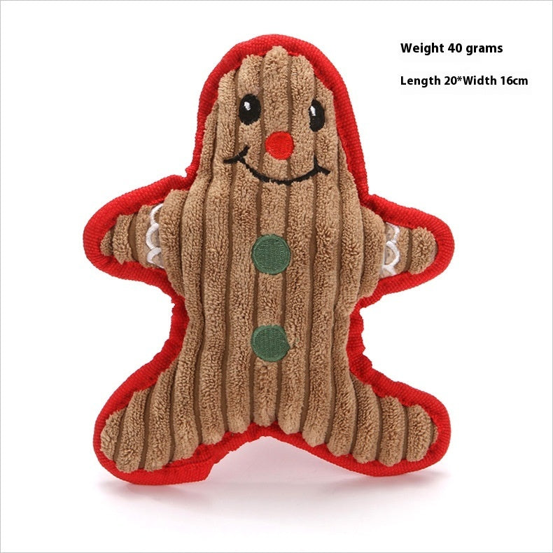 Christmas Squeaky Plush Pet Toy – photo 7