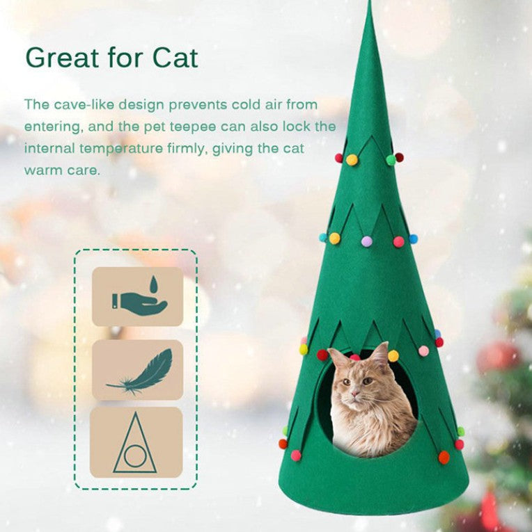 Christmas Tree Cat Tent – photo 3