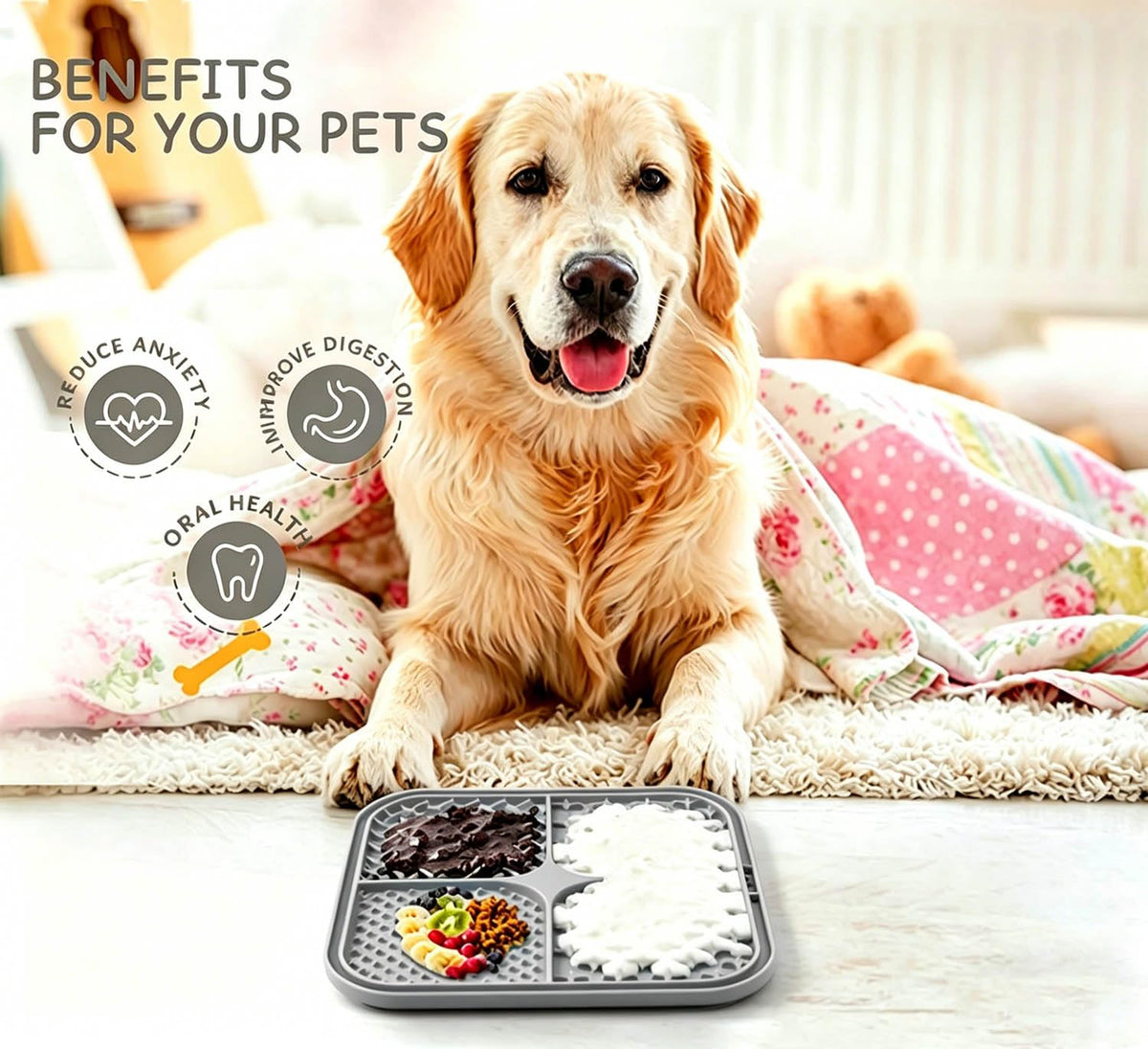 Lick Mat for Dogs & Cats – photo 6