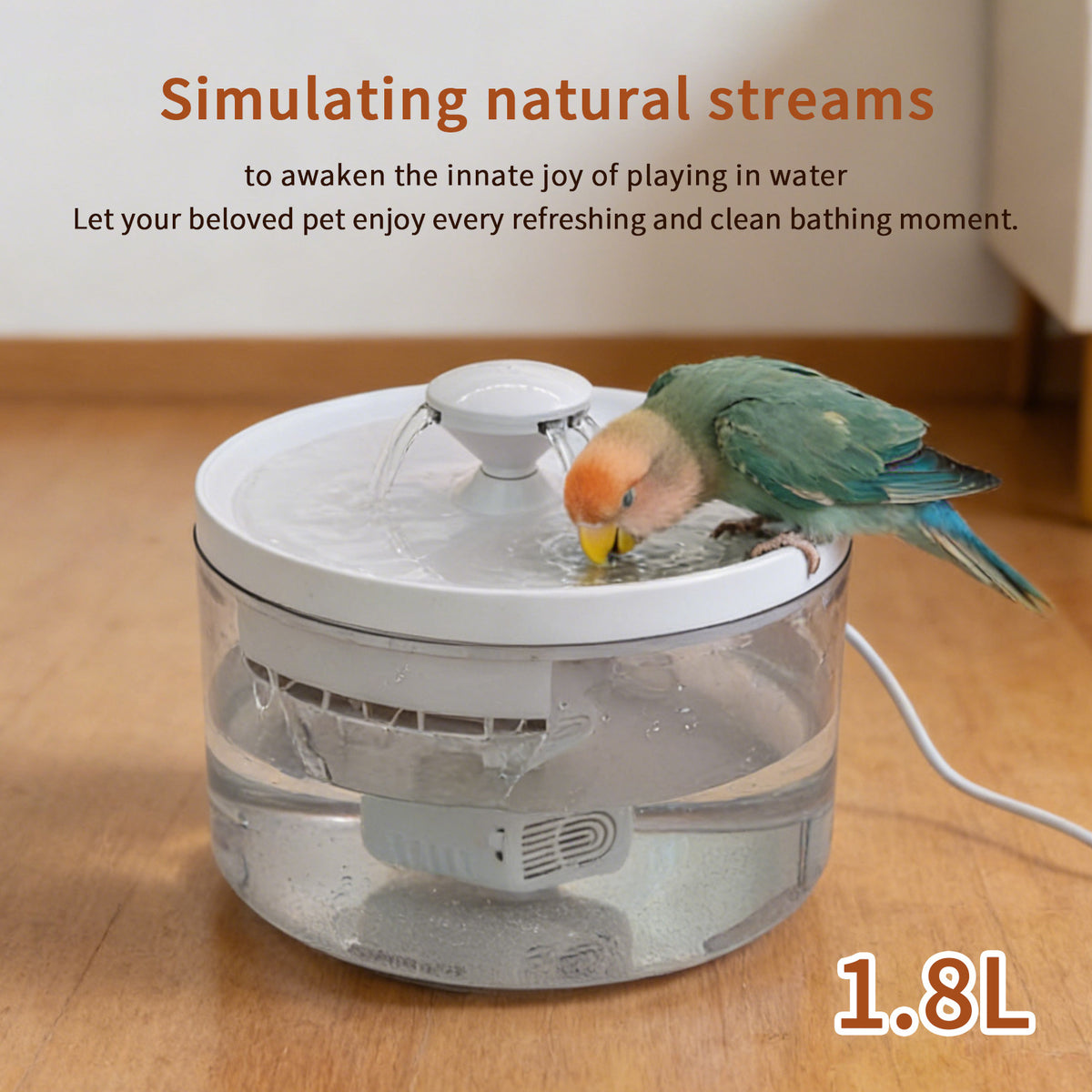 Automatic Pet Water Fountain – photo 5