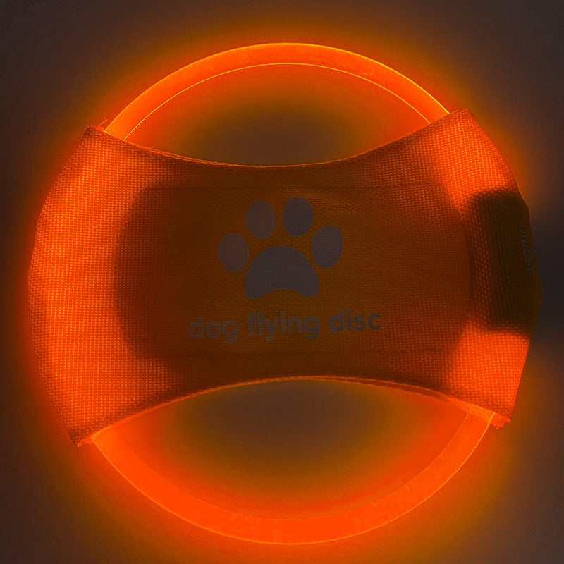 LED Light-Up Flying Disc for Dogs – photo 4