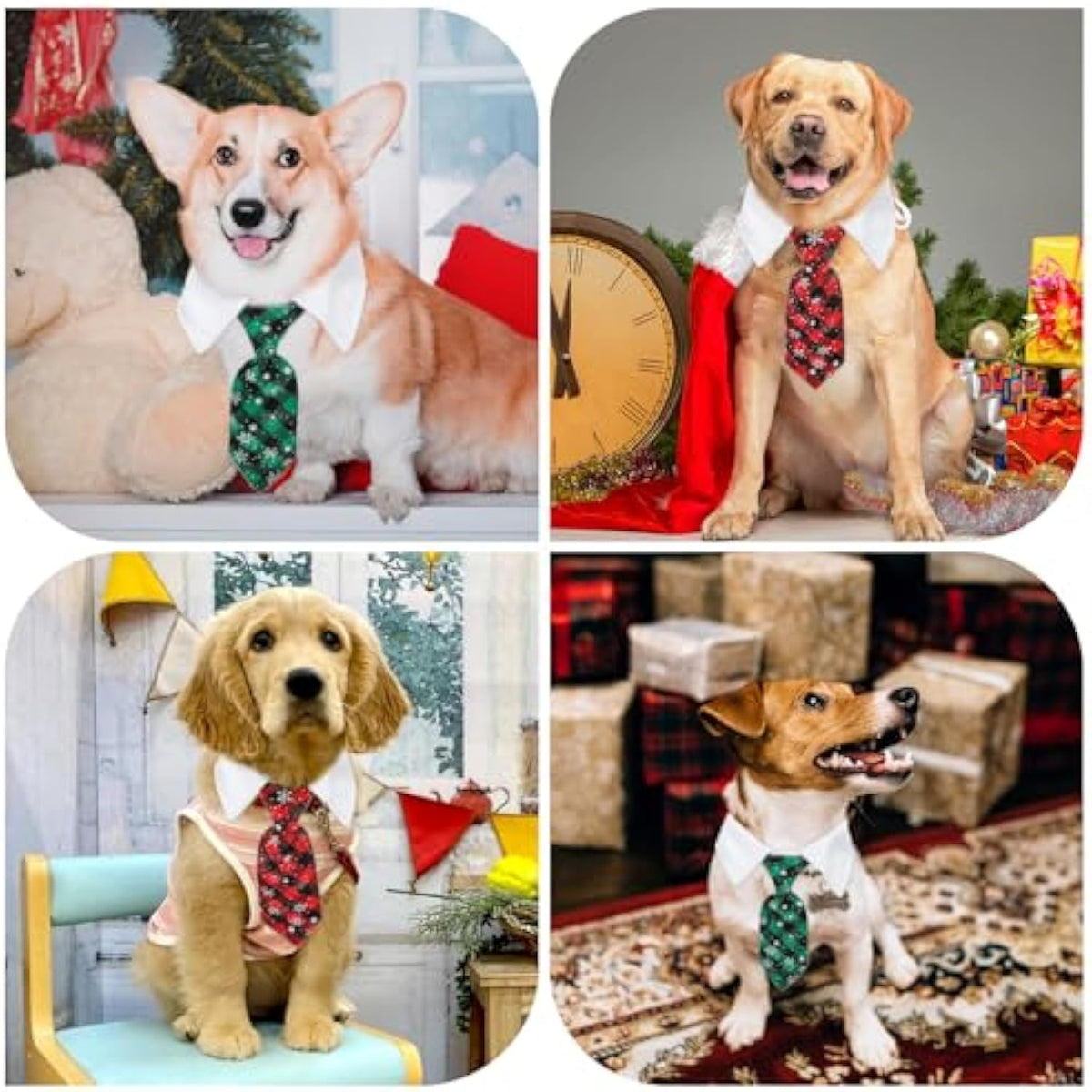 Christmas Dog Neck Tie – photo 7