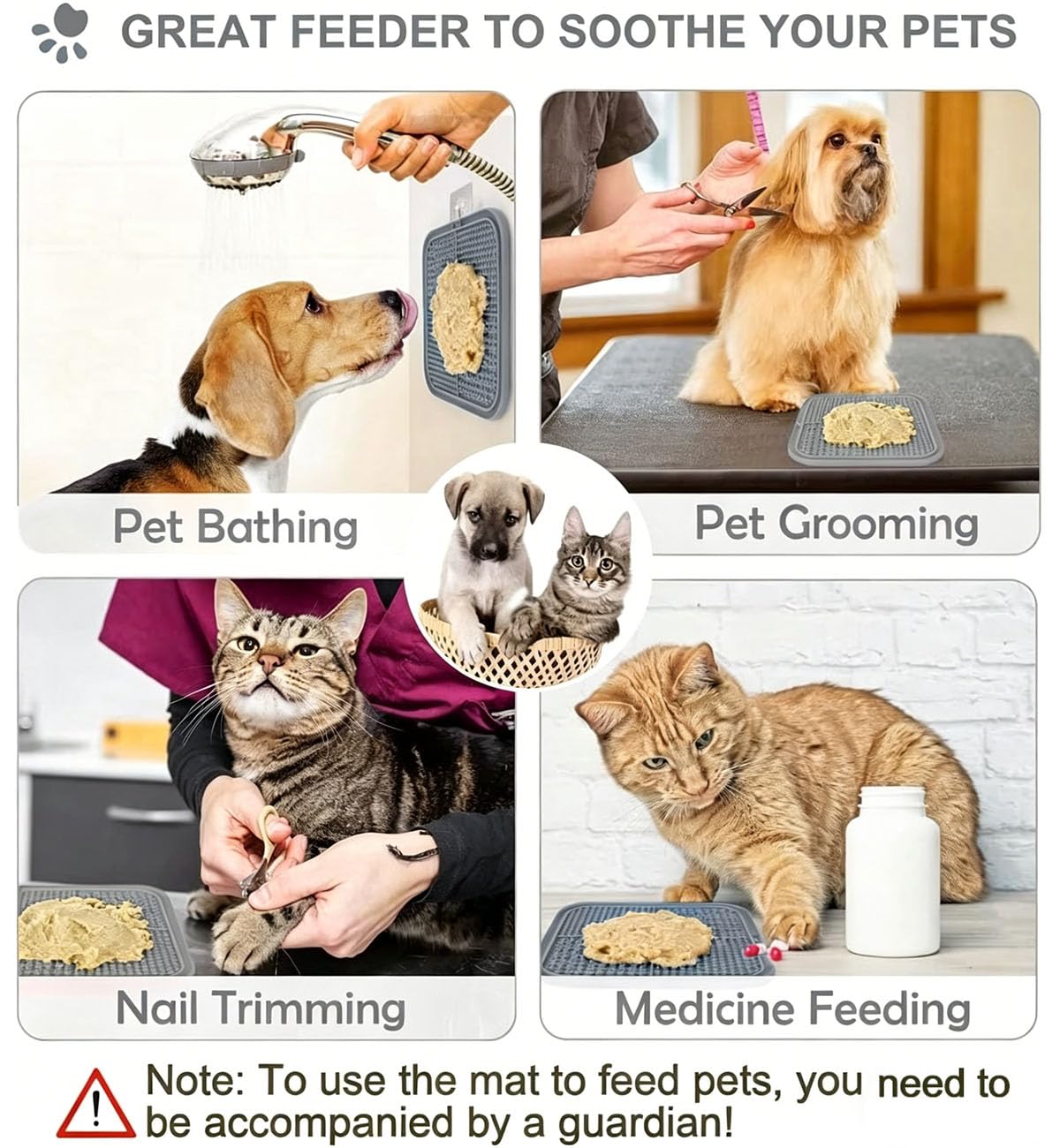 Lick Mat for Dogs & Cats – photo 5