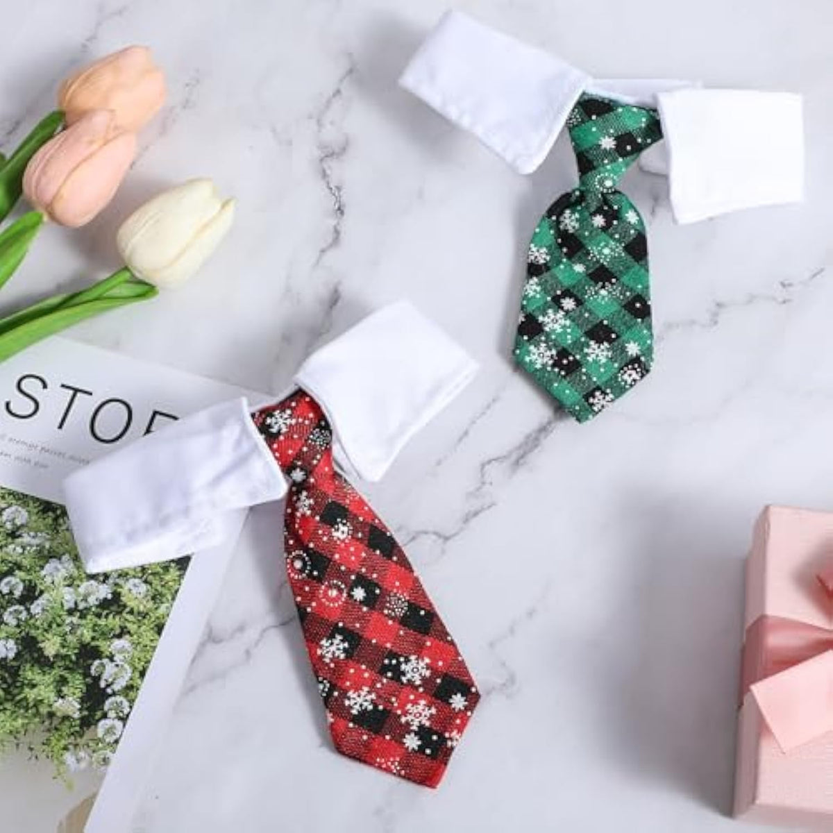 Christmas Dog Neck Tie – photo 4