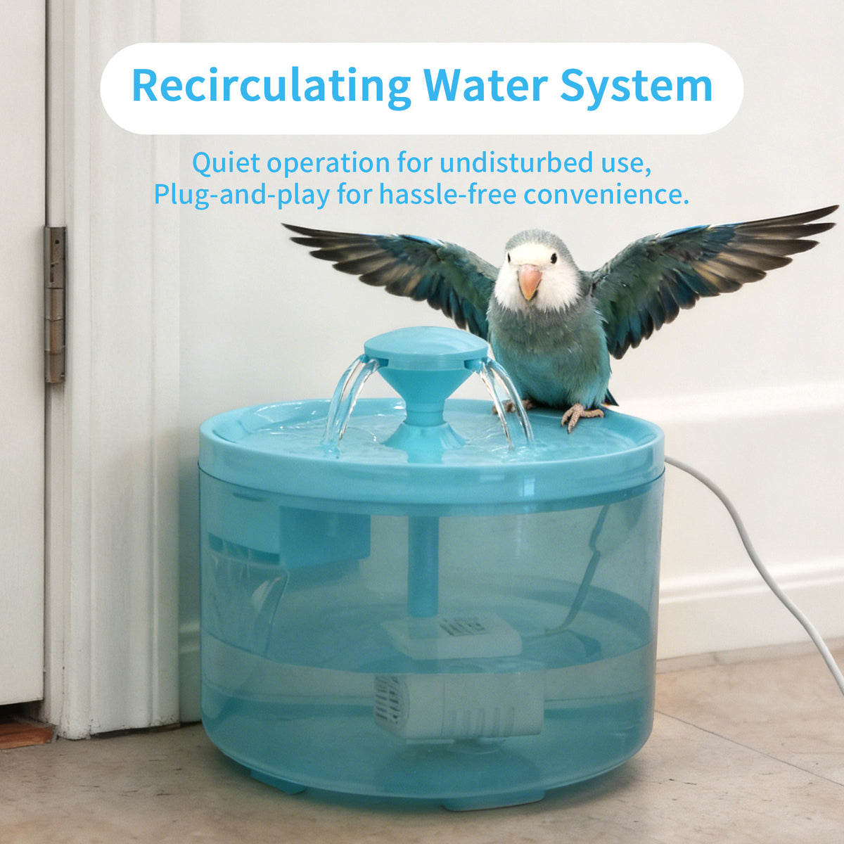 Automatic Pet Water Fountain – photo 7