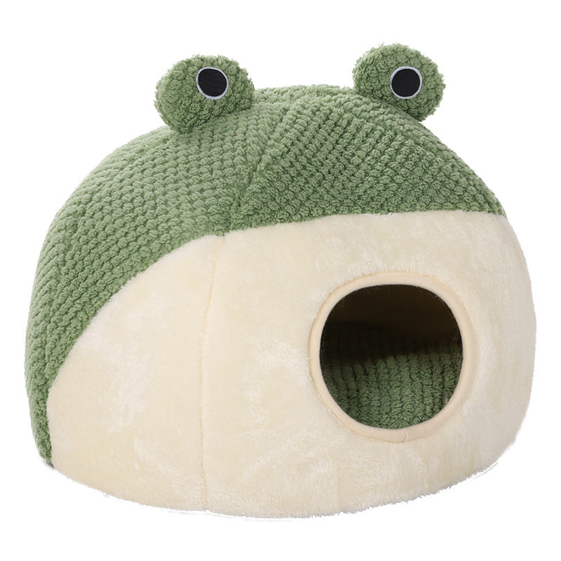 Frog Plush Pet Bed – photo 4