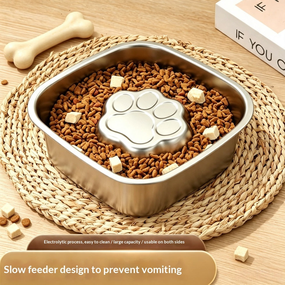 Stainless Steel Slow Feeder Bowl – photo 5