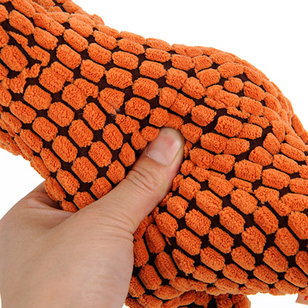 Plush Dinosaur Squeaky Dog Toy – photo 7