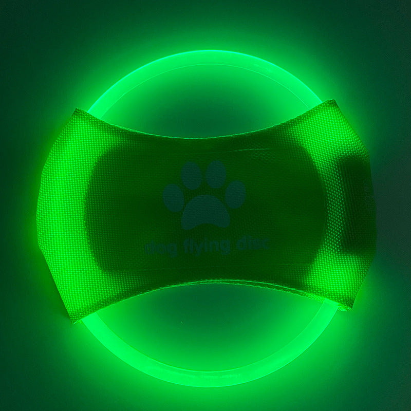 LED Light-Up Flying Disc for Dogs – photo 3