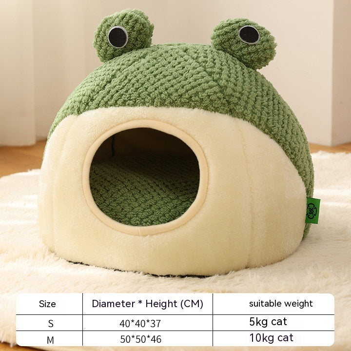 Frog Plush Pet Bed – photo 5