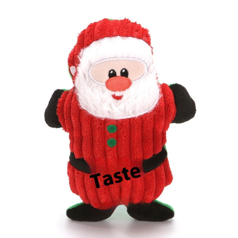 Christmas Squeaky Plush Pet Toy – photo 2