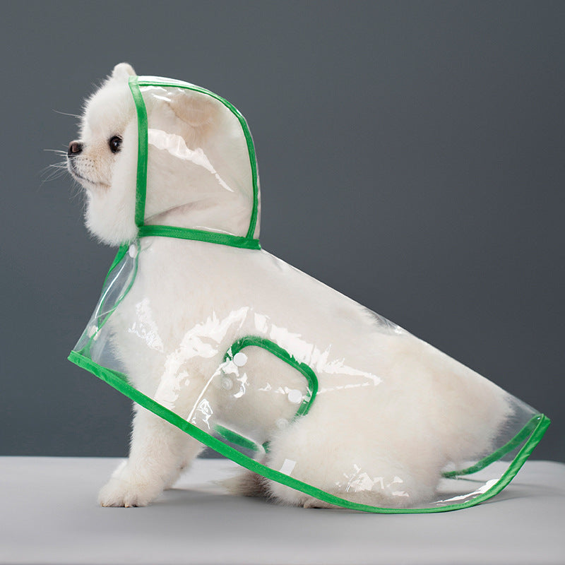 Clear Dog Raincoat – photo 8