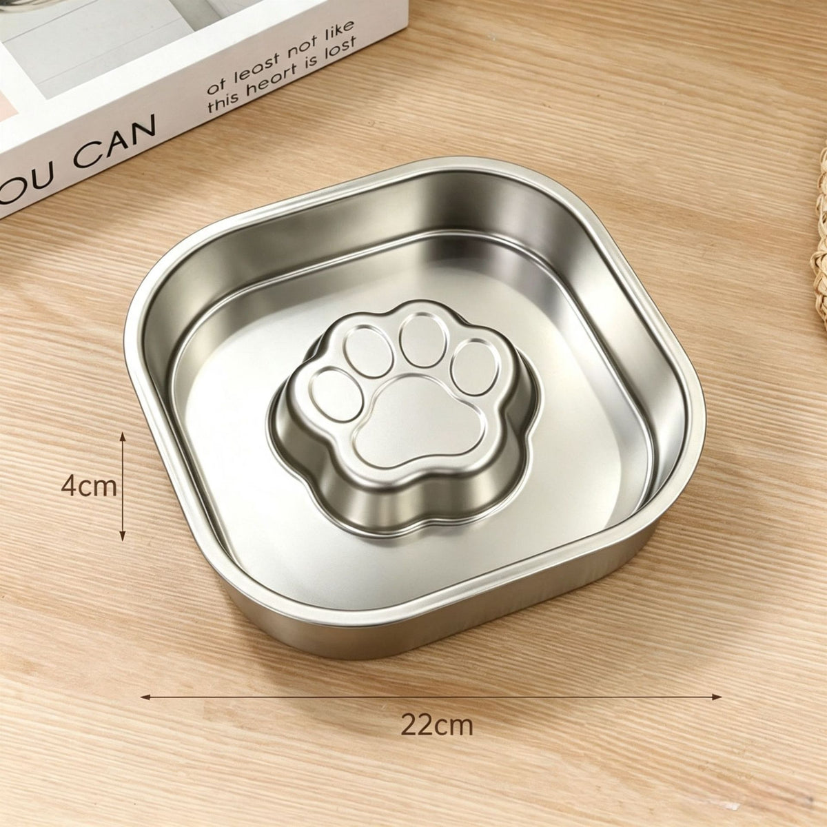 Stainless Steel Slow Feeder Bowl – photo 3