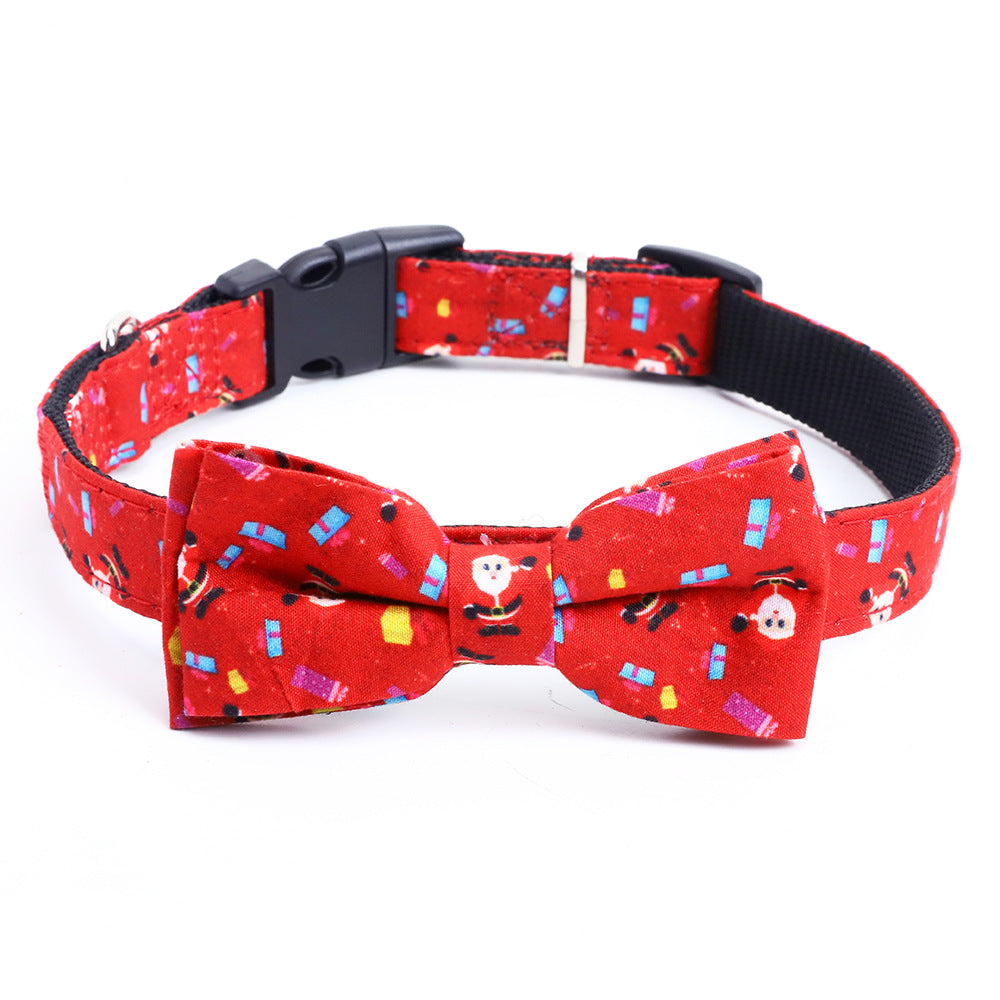 Christmas Bow Dog Collar – photo 5