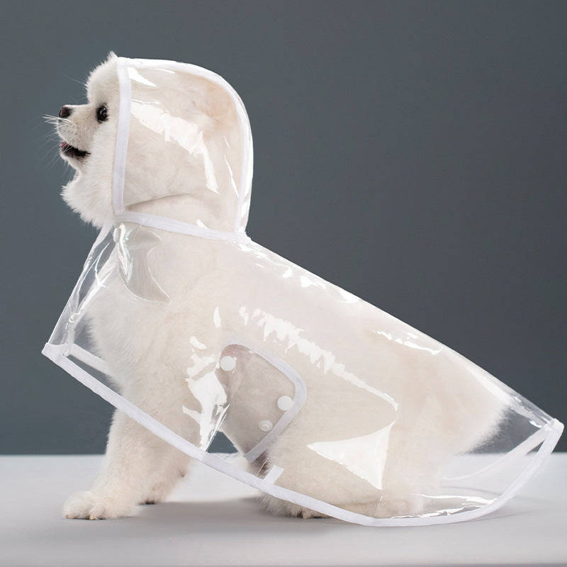 Clear Dog Raincoat – photo 5