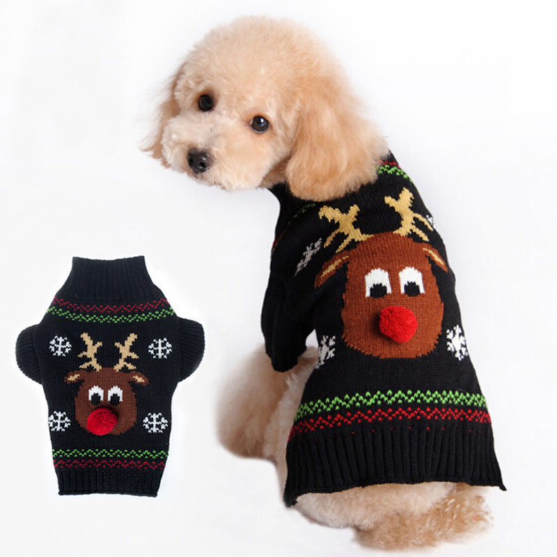 Christmas Knit Pet Sweater