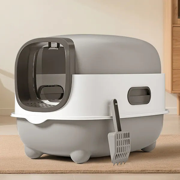 Enclosed Cat Litter Box, Large