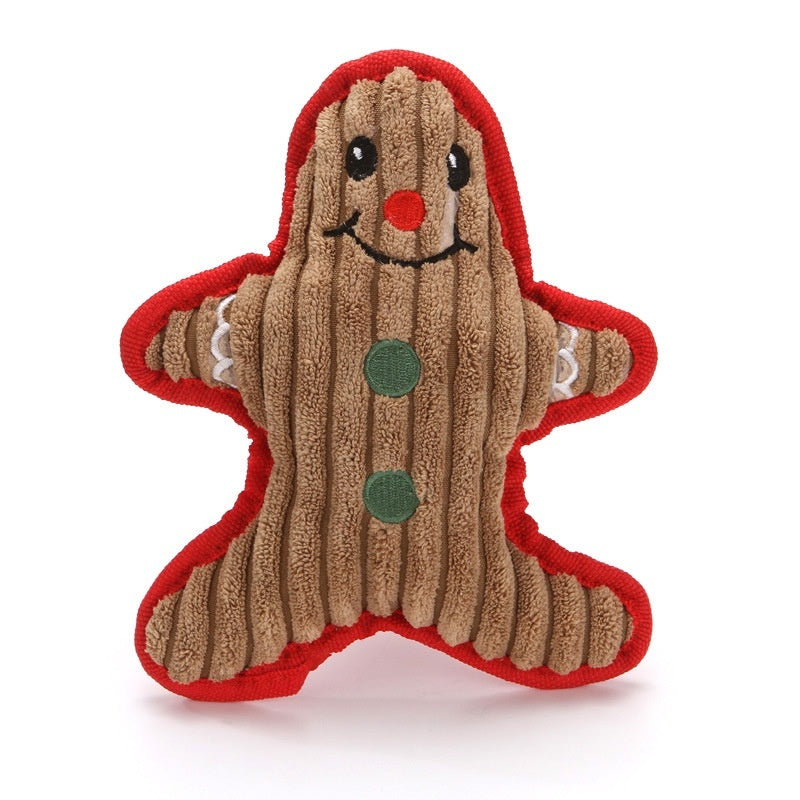 Christmas Squeaky Plush Pet Toy – photo 3