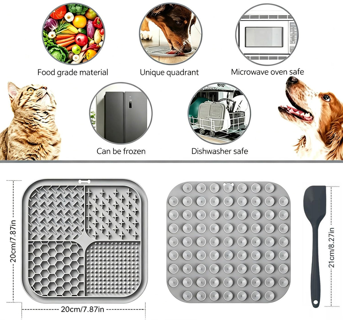 Lick Mat for Dogs & Cats – photo 9