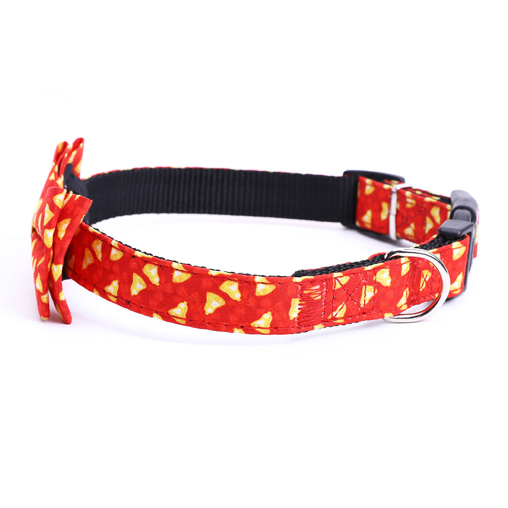 Christmas Bow Dog Collar – photo 2