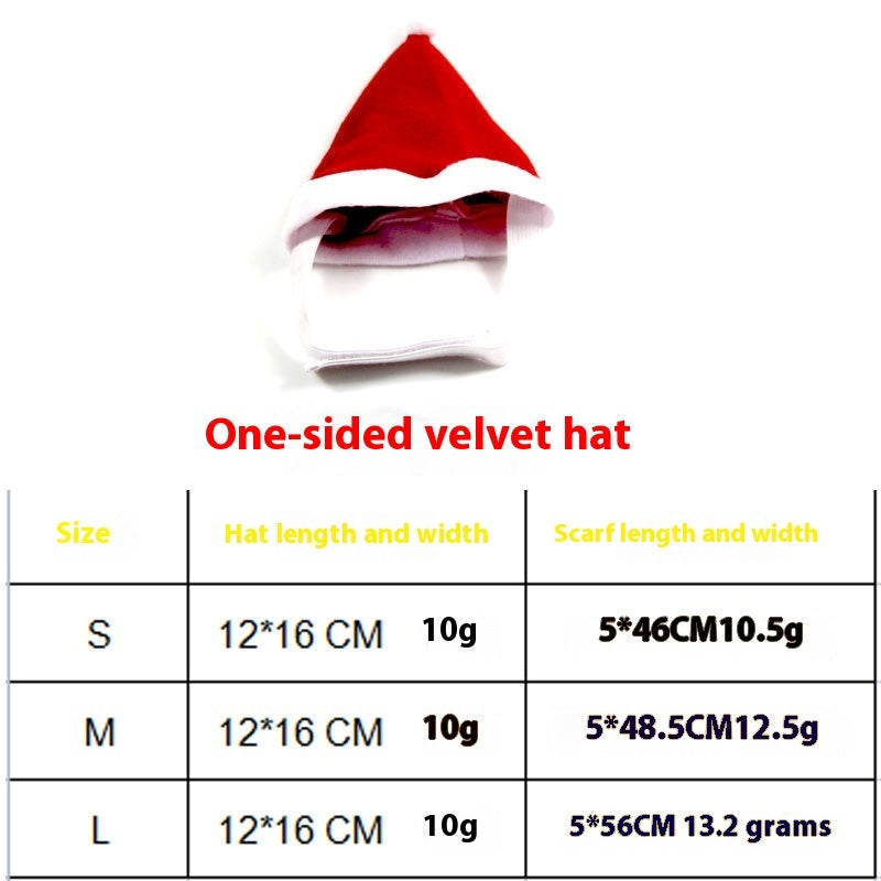 Christmas Pet Cloak, Scarf & Hat – photo 3