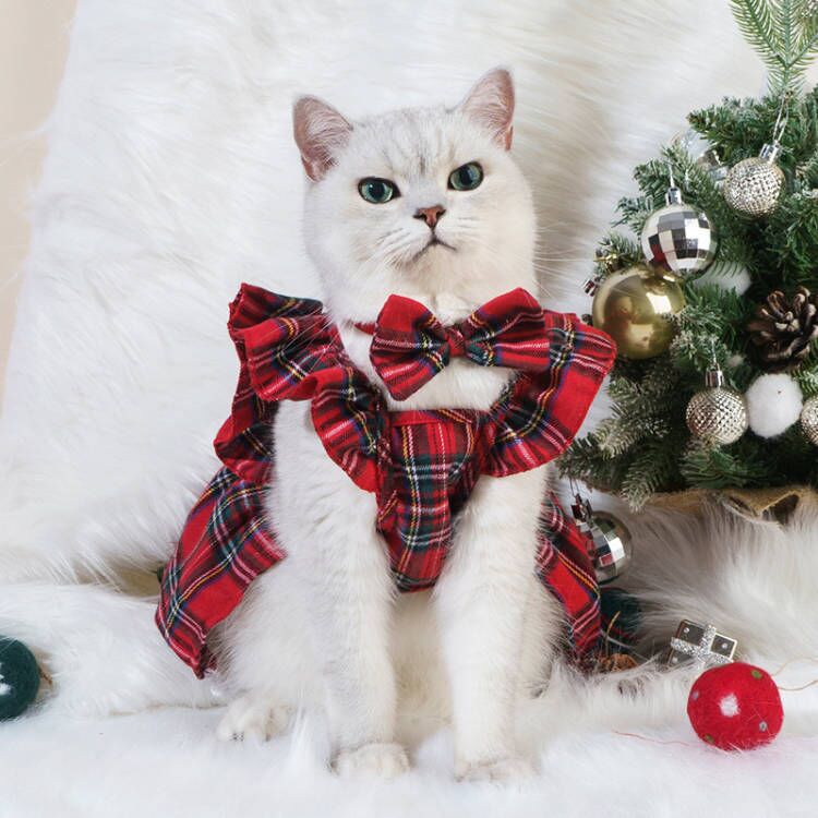 Christmas Dress for Cats & Small Dogs – photo 2
