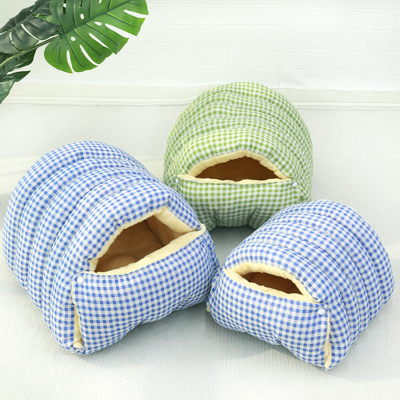 Washable Covered Cat House