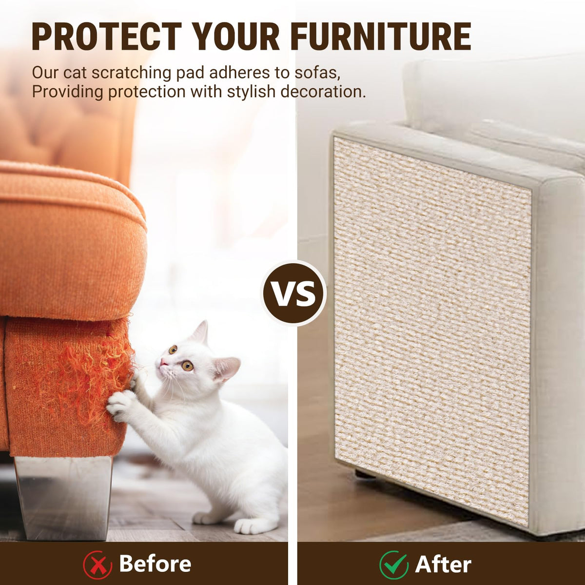 Cut-to-Fit Cat Scratching Mat – photo 6