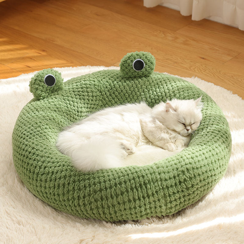 Frog Plush Pet Bed – photo 6