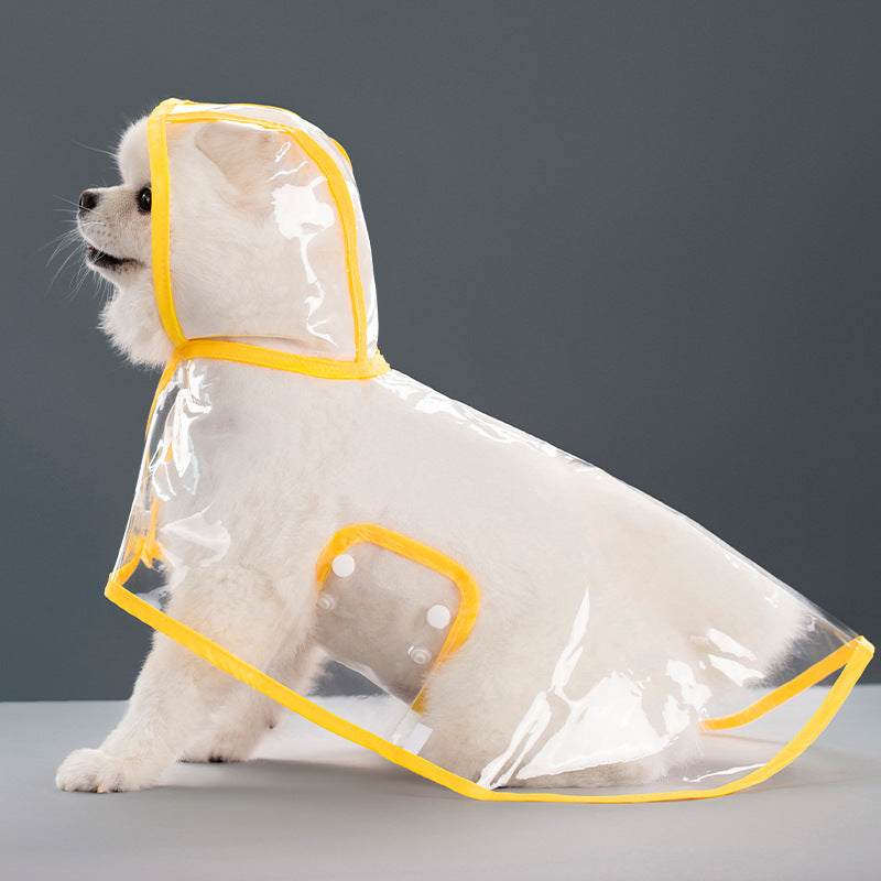 Clear Dog Raincoat – photo 2